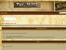 Tablet Screenshot of forumwest.com.pl